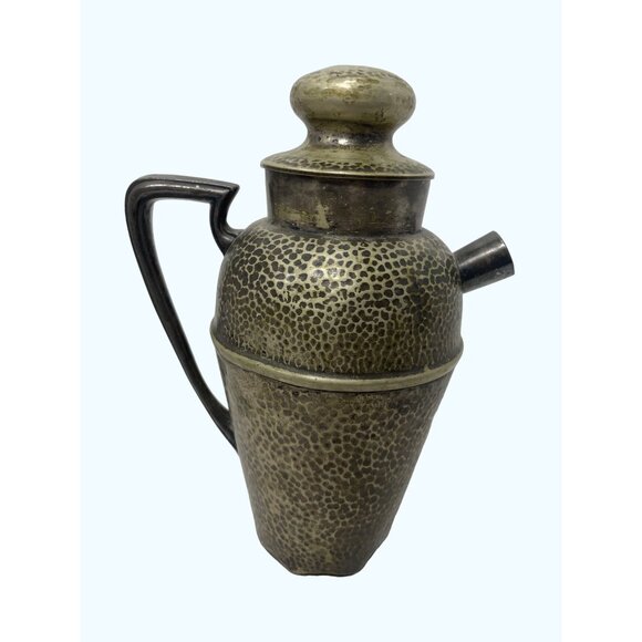 Apollo E.P.N.S. Bernard Rice’s Son’s INC Drink Mixer  10” Nickel Silver - Picture 3 of 7